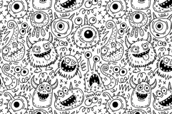 Creature Feature Procreate Pattern Brushes Product Image 6