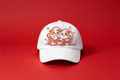 Valentine's Day Tangled Critters PNG Sublimation or clipart Product Image 6