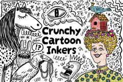Crunchy Cartoon Inkers Procreate Brush Set Product Image 2