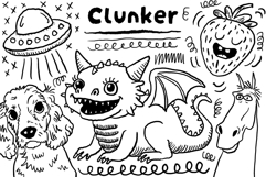 Crunchy Cartoon Inkers Procreate Brush Set Product Image 4