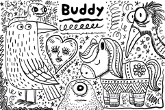 Crunchy Cartoon Inkers Procreate Brush Set Product Image 6
