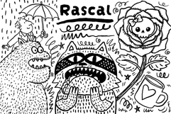 Crunchy Cartoon Inkers Procreate Brush Set Product Image 7