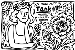 Crunchy Cartoon Inkers Procreate Brush Set Product Image 8