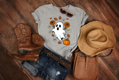 Cute Ghosts Sublimation, Wall Art Or Clipart Set Product Image 6