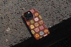 Cute Creatures Seamless Pattern Brush for Procreate Product Image 2