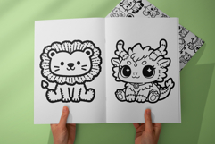 Cute Critters Procreate Stamp Brushes And Frames Product Image 5
