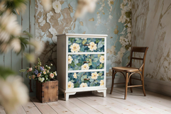 Dresser Drawers Decoupage Paper Or Poster Mockup Product Image 6