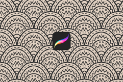 DoodleFill Pattern Brushes for Procreate | Seamless Set Product Image 6