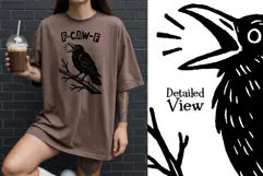 Funny F-CAW-F Crow Sublimation PNG Files For Sublimation Product Image 2