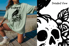 Funny F-CAW-F Crow Sublimation PNG Designs For Sublimation Product Image 2