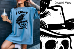 Funny F-CAW-F Crow Sublimation PNG Set For Sublimation Set 2 Product Image 5