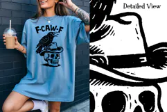 Funny F-CAW-F Crow Sublimation PNG Designs For Sublimation Product Image 5