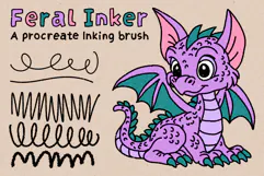 Feral Inker Procreate Inking And Drawing Brush Product Image 1