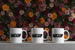 Floral Mockup Collection, Poster, Coffee Mugs, Tshirt, Tote Product Image 4