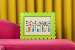 Colorful Plastic Frames Mockup Set includes JPG PSD Files Product Image 2