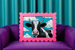 Colorful Plastic Frames Mockup Set includes JPG PSD Files Product Image 3
