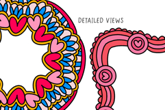 Hand Drawn Doodle Frames PNG for Sublimation, DTF Product Image 8