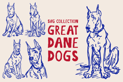 Great Dane SVG Bundle | Dog Mom Designs Set Product Image 1
