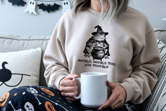 Frog Witch And Cauldron PNG Halloween Sublimation Set Product Image 3