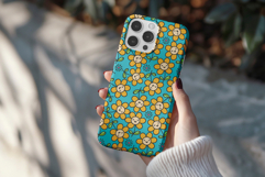 Happy Flowers Seamless Pattern Brush for Procreate Product Image 2