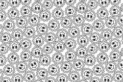 Happy Suns Seamless Pattern Brush for Procreate Product Image 3