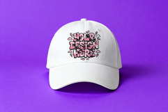 White Baseball Cap Hat JPG Mockup Set - Sublimation Mockup Product Image 4