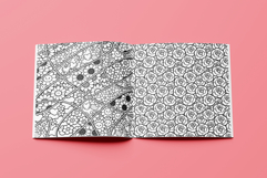 Kawaii Flowers Seamless Procreate Pattern Brush Set Product Image 7