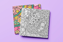 Kawaii Flowers Seamless Procreate Pattern Brush Set Product Image 9