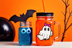 Little Ghosts SVG And PNG Sublimation Craft Files Collection Product Image 3