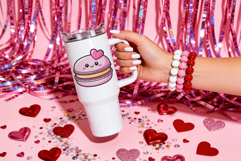 Valentine's Day Macaron PNG Sublimation Clipart bundle Product Image 6