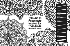 Wandering Mandala Inkers Procreate Brush Set Product Image 13