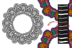 Wandering Mandala Inkers Procreate Brush Set Product Image 8