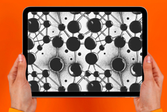 Mixed Motifs - 60 Procreate Seamless Tiling Pattern Brushes Product Image 10