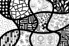 Mixed Motifs - 60 Procreate Seamless Tiling Pattern Brushes Product Image 4