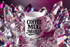 Coffee Mug Mockups Set - JPG - Crystal And Gems Aesthetic Product Image 2