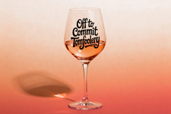 Wine Glass Mockup - PSD - JPG - For Clipart and SVG Designs Product Image 2