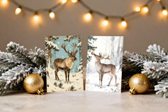 Christmas Cards Mockup For Illustrations, Sublimation, More Product Image 4