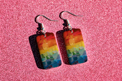 Rectangle Earrings Mockup - PSD - JPG Product Image 2