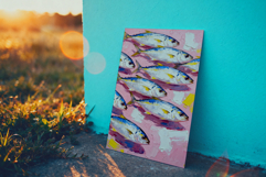 Retro Grain Vintage Styled Poster Mockup Set PSD and JPG Product Image 4