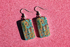 Rectangle Earrings Mockup - PSD - JPG Product Image 3