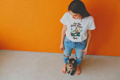 White T-Shirt Mockup, High Res, PSD JPG, for sublimation art Product Image 6