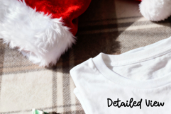 Christmas Folded White T-Shirt Mockup in PSD JPG Formats Product Image 6