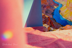 Retro Grain Vintage Styled Poster Mockup Set PSD and JPG Product Image 6