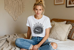 Plain White TShirt Mockup For Sublimation, clipart and more Product Image 3