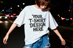 Oversized T-Shirt Fashion Mockups, PSD, JPG, Urban Style Product Image 2