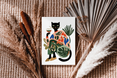 Boho Card JPG Mockup Collection - Flattened JPG art mockups Product Image 4