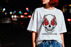 Oversized T-Shirt Fashion Mockups, PSD, JPG, Urban Style Product Image 3