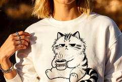 Blank White Sweatshirt Mockup Set for sublimation, clipart Product Image 5