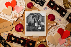 Valentine's Day Instant Film PSD Layout Mockups - Polaroid Product Image 3