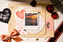 Valentine's Day Instant Film PSD Layout Mockups - Polaroid Product Image 4